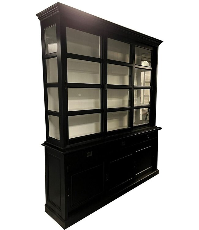 Buffetkast zwart Beverwijk 200 x 240cm