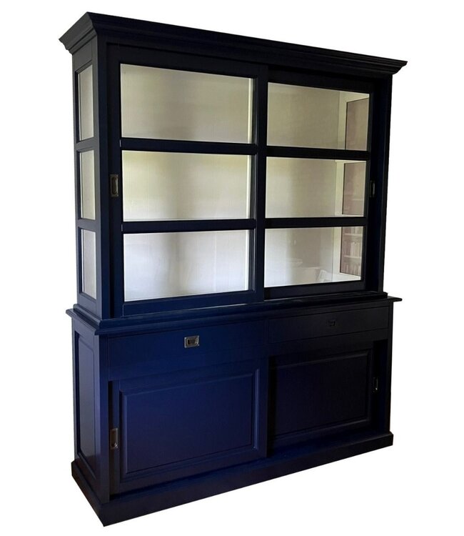Buffetkast staalblauw Putten 180cm