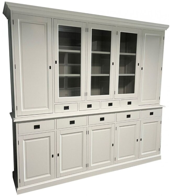 Buffetkast wit - grijs Lelystad 265 x 235cm