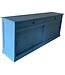 Dressoir oud blauw Montfoort 220cm