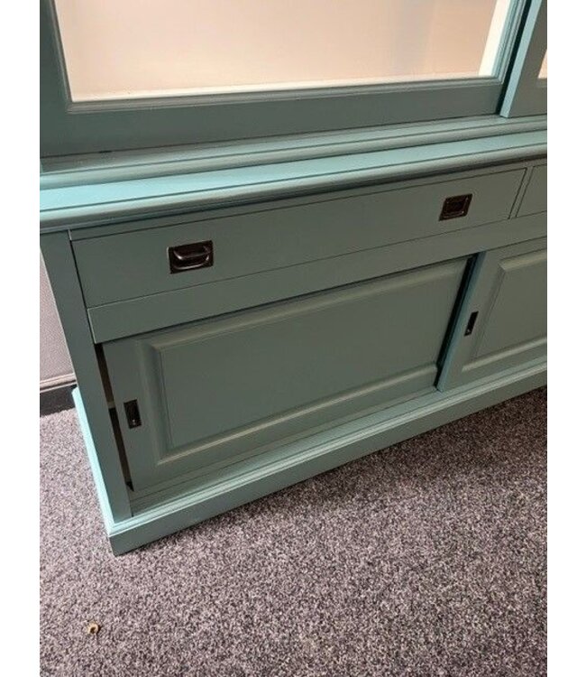 Buffetkast turquoise Bussum 240cm