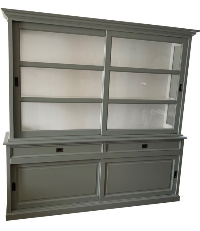 Engels groene buffetkast Montfoort 220cm