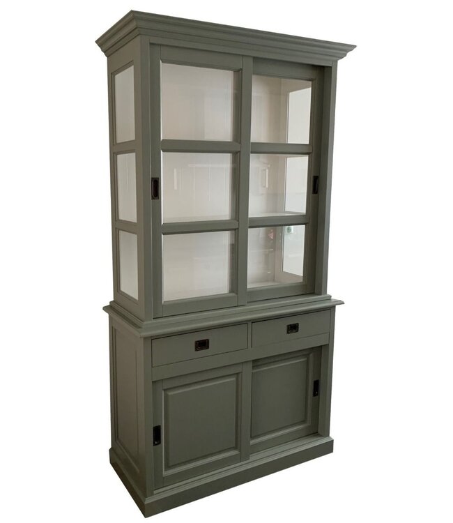 Buffetkast Engels groen Putten 120cm