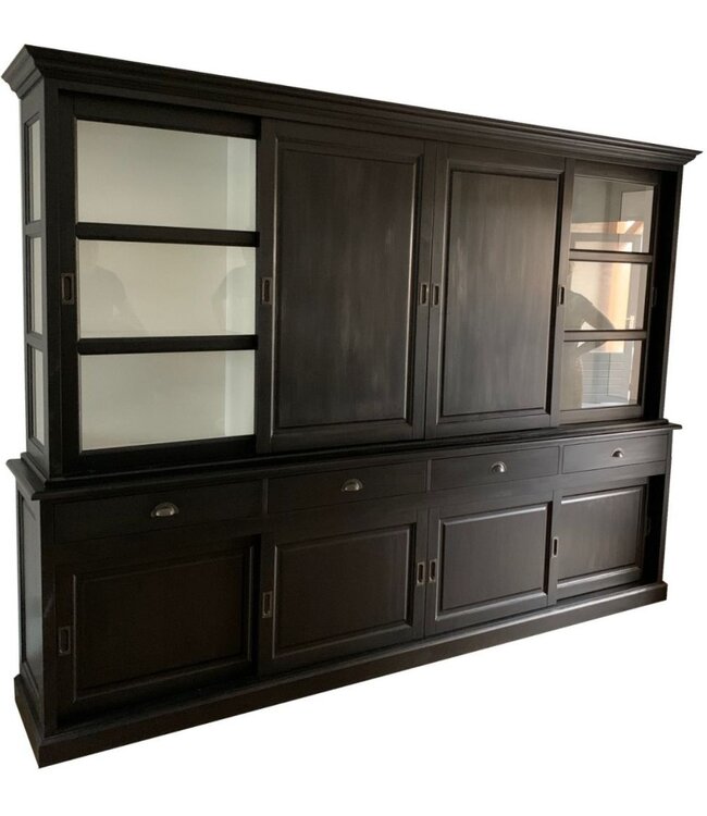 Buffetkast zwart Bunnik 300cm