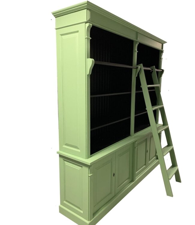 Boekenkast bleekgroen 60704 Toulouse 225 x 240cm