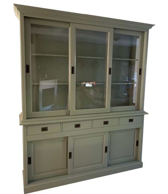 Buffetkast Engels groen - groen Jubbega 180cm