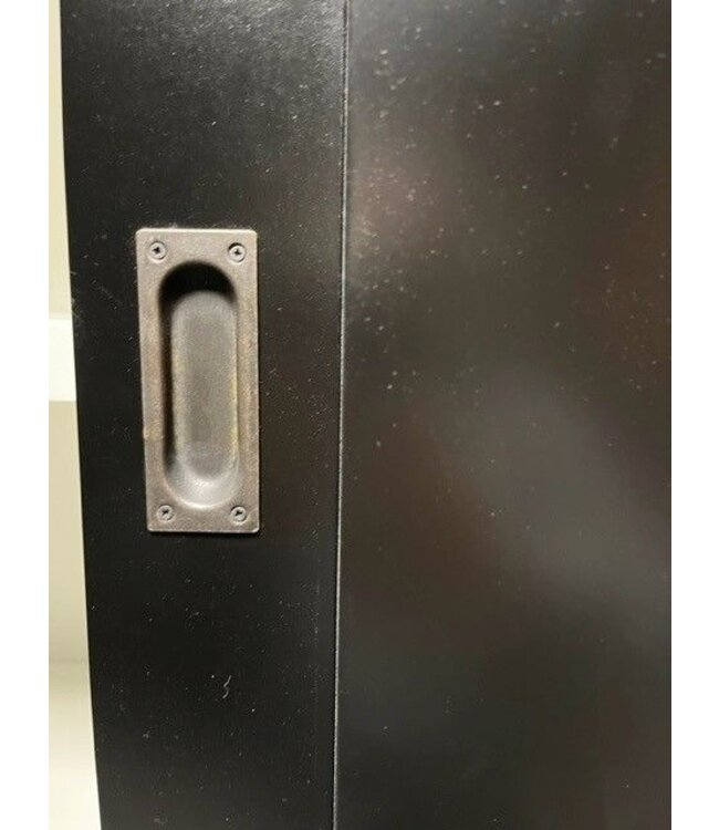 Buffetkast zwart design XL soft close 220 x 240cm