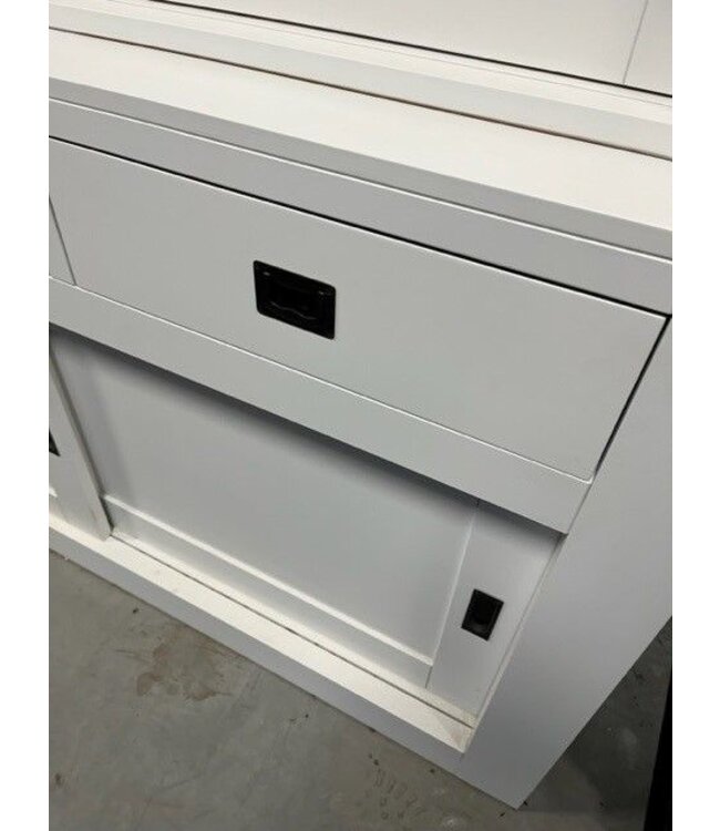 Buffetkast XL wit design soft close 180 x 240cm