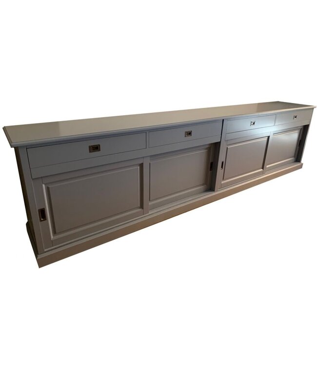 Dressoir grijs Putten XXL 400cm