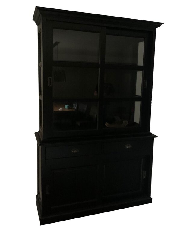 Buffetkast zwart - zwart Putten 140 x 220cm