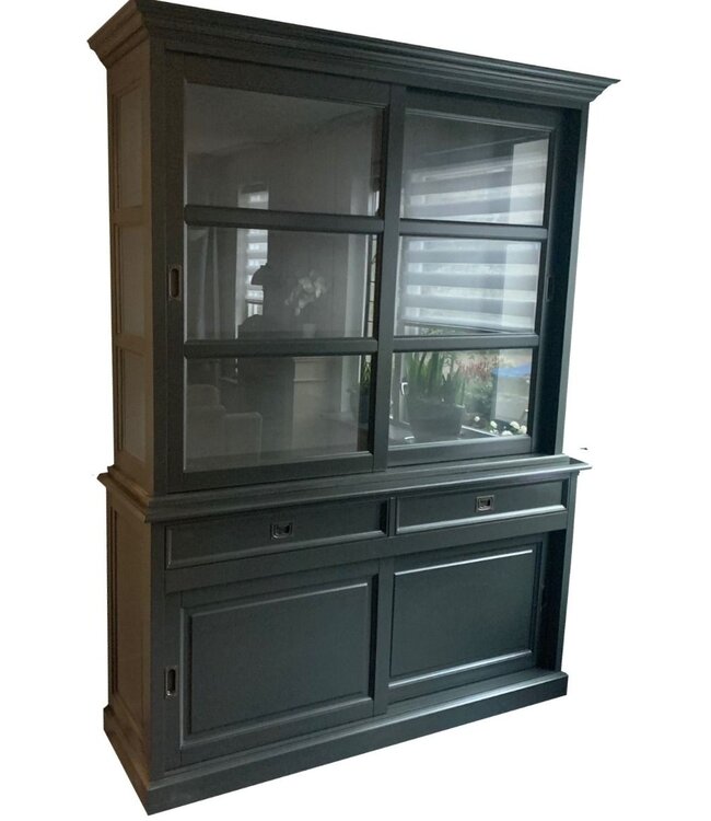 Buffetkast antraciet - grijs Montfoort 160cm