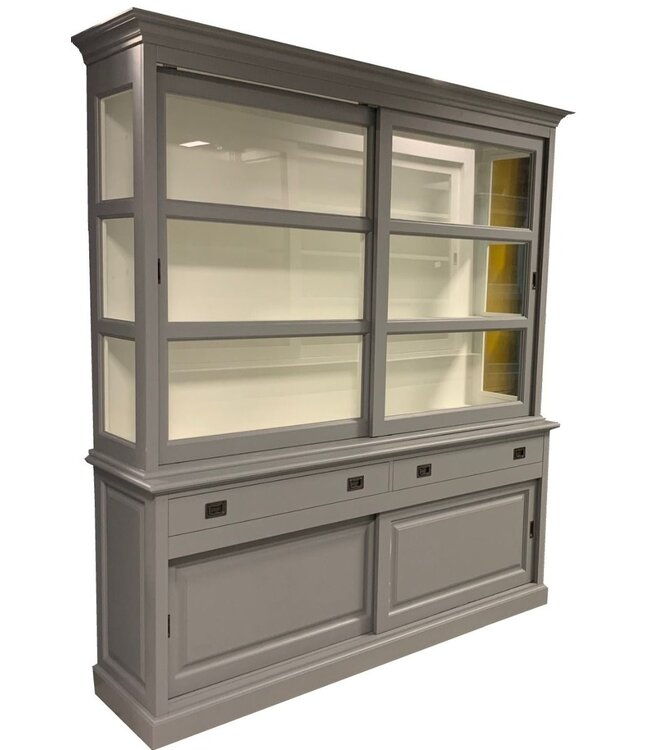 Buffetkast grijs Bussum 200cm