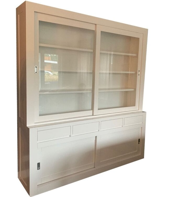 Buffetkast XL wit design soft close 220 x 240cm