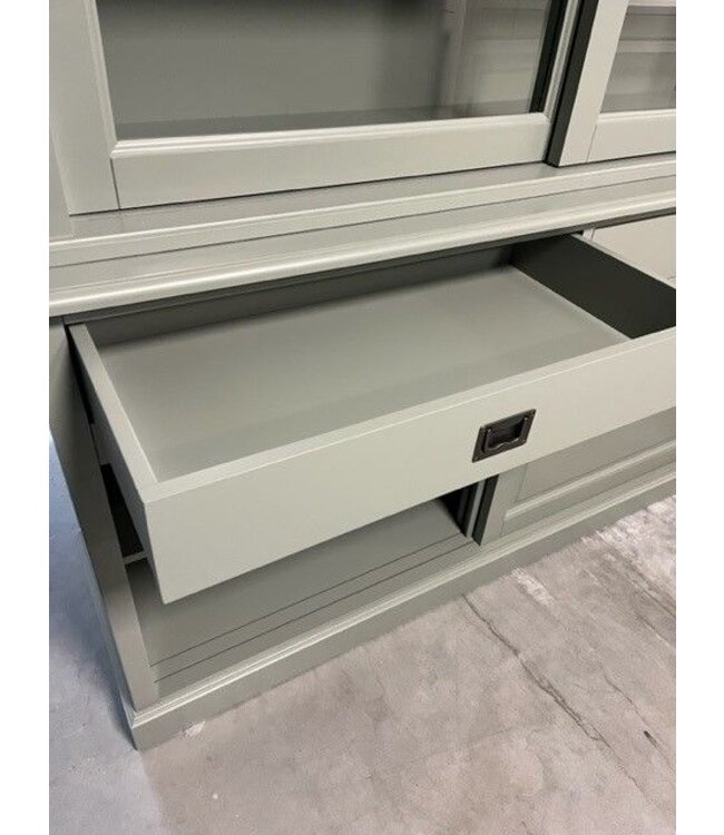 Buffetkast rietgroen Putten 260cm