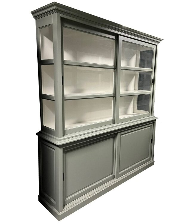 Buffetkast Engels groen Arnhem 200cm