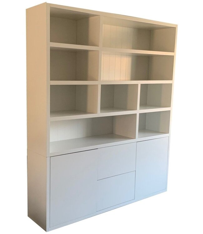 Vakkenkast wit Boekelo 200 x 230cm