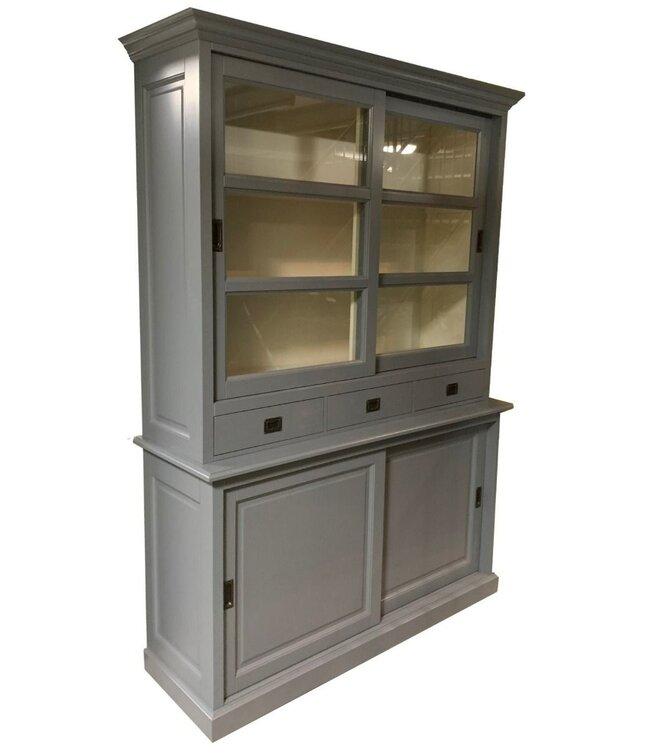 Buffetkast babyblauw Sittard 160cm