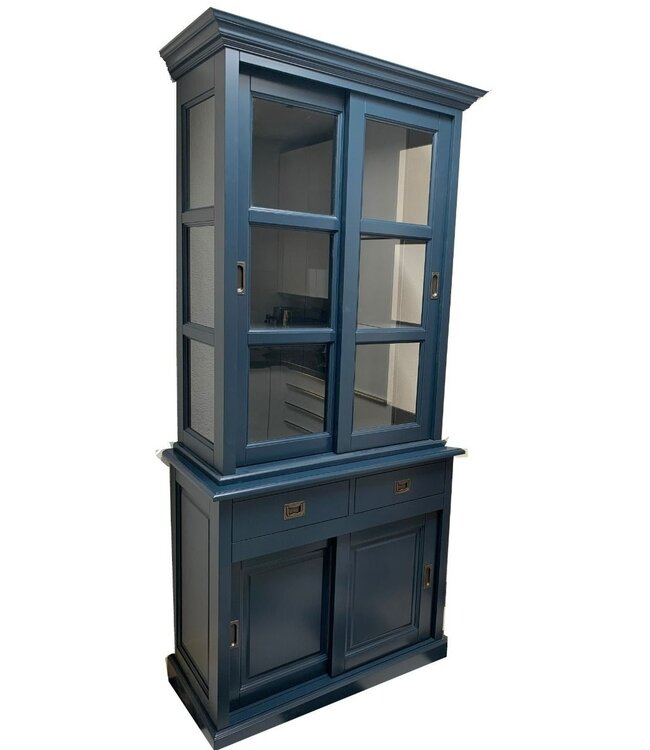 Buffetkast grijsblauw Putten 100cm soft close