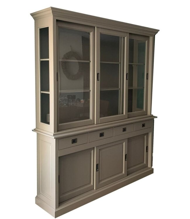 Buffetkast taupe Jubbega 180cm