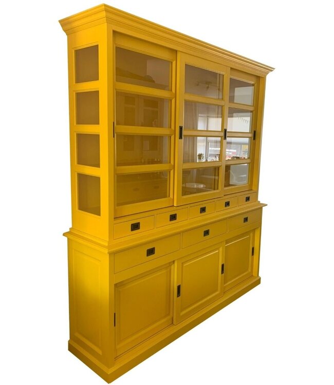 Buffetkast geel Emmen soft close 200cm