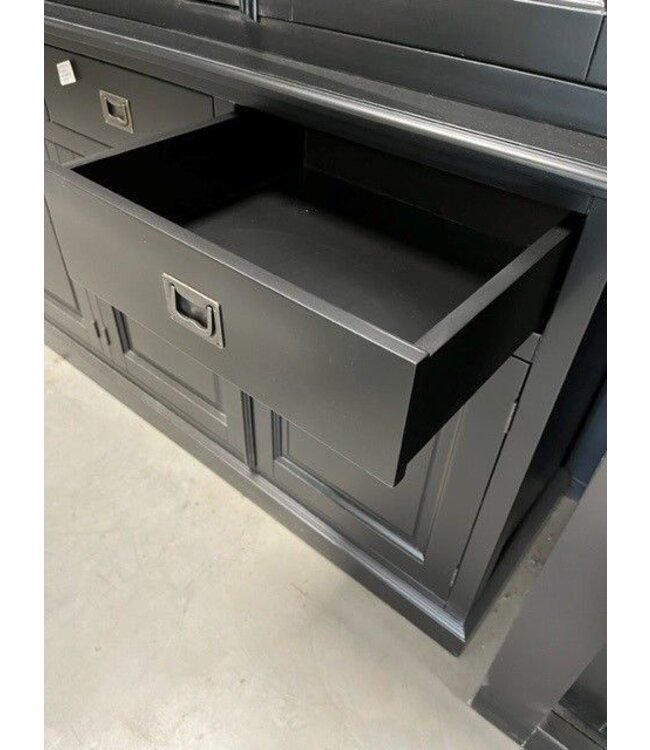 Buffetkast Dronten zwart 140 x 240cm