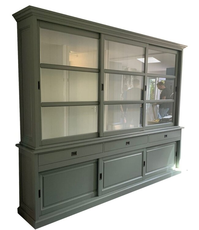 Buffetkast Engels groen Ermelo 300 x 240cm