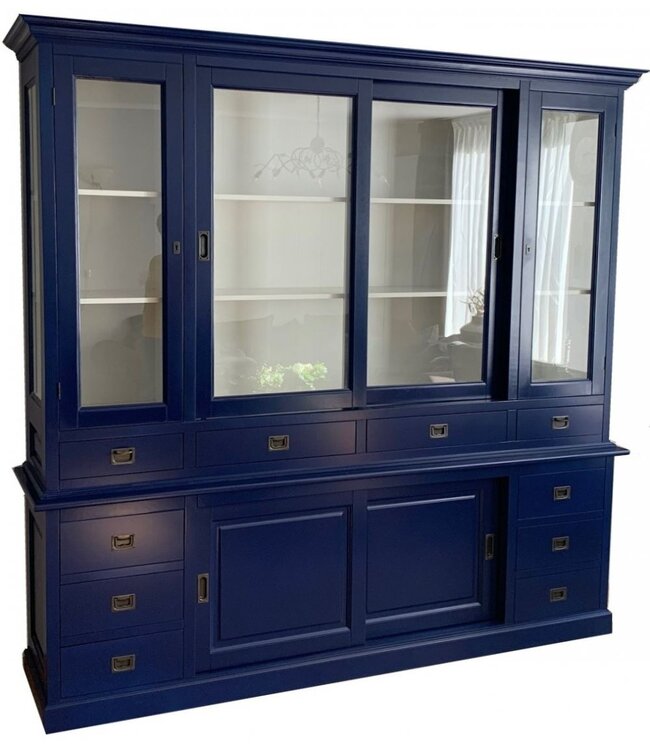 Buffetkast kobaltblauw Eelde 225cm
