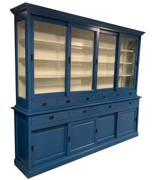 Buffetkast briljantblauw Blaricum 265cm