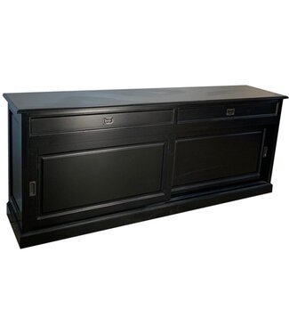 Kasten van de Koning Dressoir zwart Montfoort 220cm