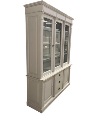 Kasten van de Koning Buffetkast lichtgrijs Toulouse 185 x 230cm