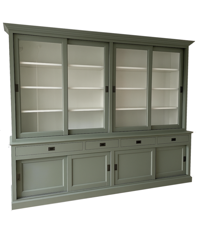 Buffetkast Engels groen Born 300 x 240cm