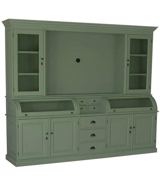 TV-Buffetkast Engels groen Bastiaan 260cm