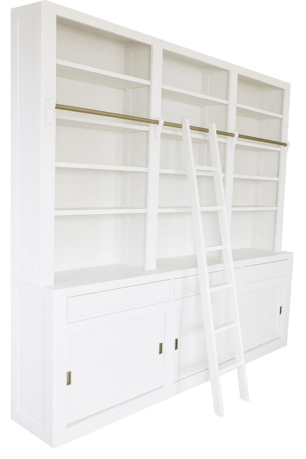 Boekenkast Design Wit Met Trap 260 X 240cm Kasten Van De Koning boekenkast-design-wit-met-trap-260-x-240cm-kasten-van-de-koning