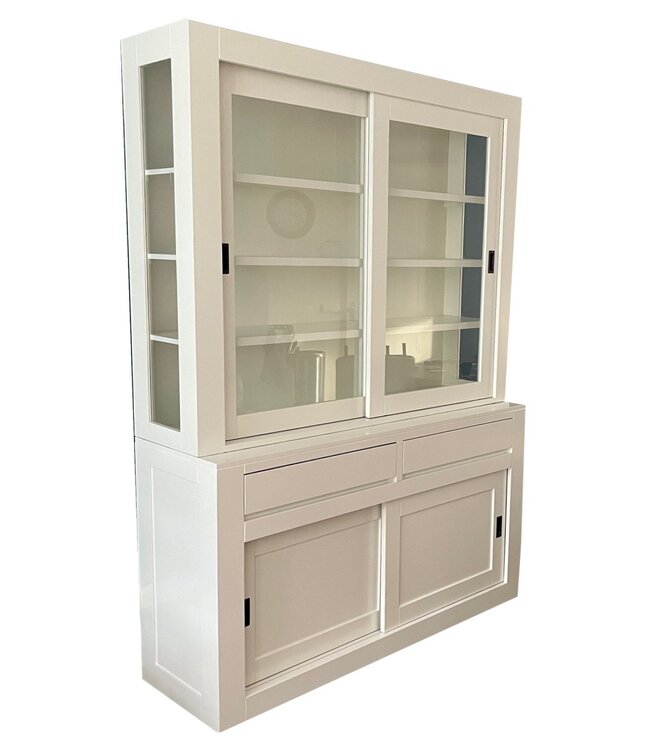 Buffetkast Petten wit 160cm