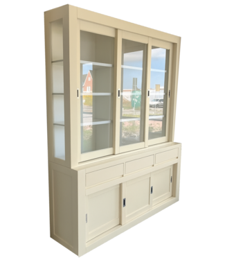 Kasten van de Koning Buffetkast parelwit Nijverdal 200 x 240cm