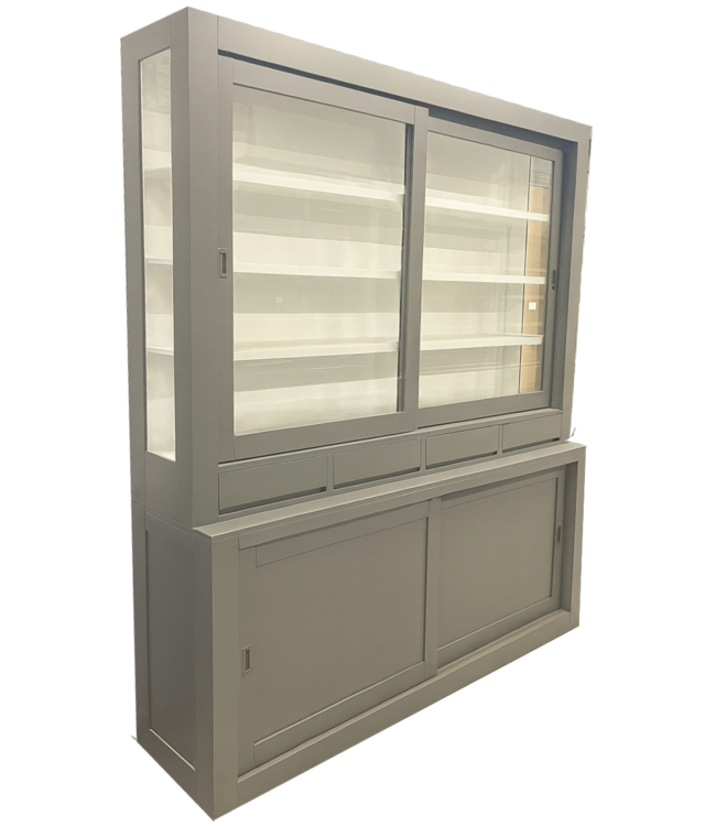 Buffetkast grijs Terborg XL soft close 220 x 240cm
