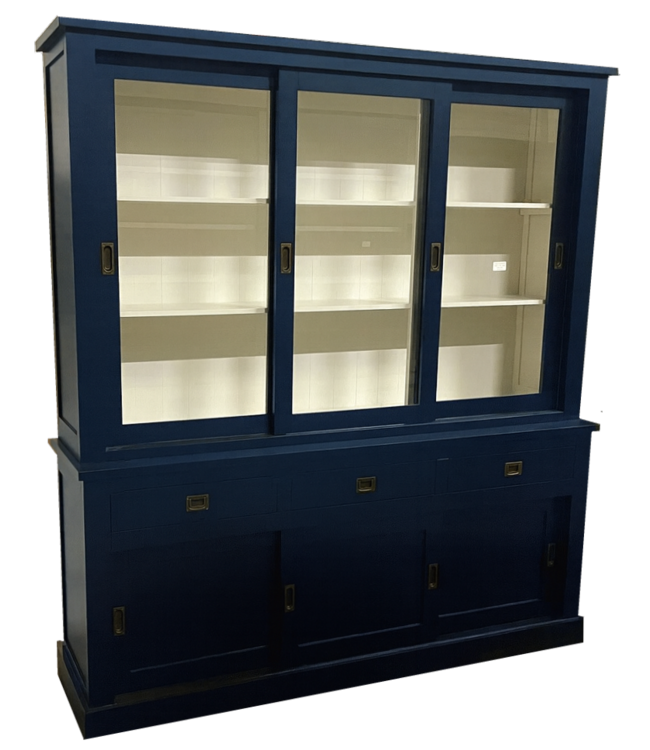Buffetkast kobaltblauwe Gouda 200cm