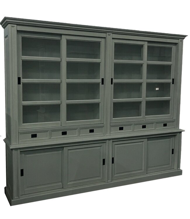 Buffetkast Engels groen - Engels groen Utrecht XL 300 x 240cm