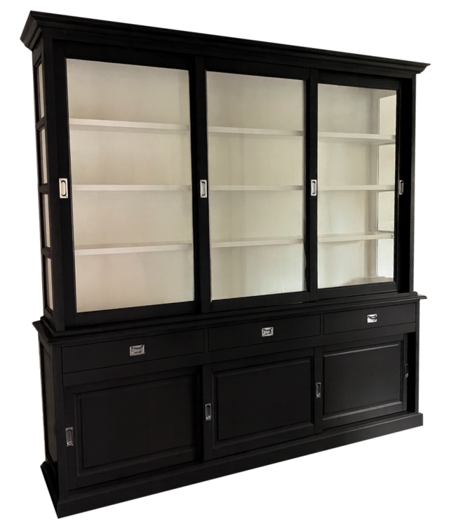 Buffetkast zwart  Elst 260 x 240cm