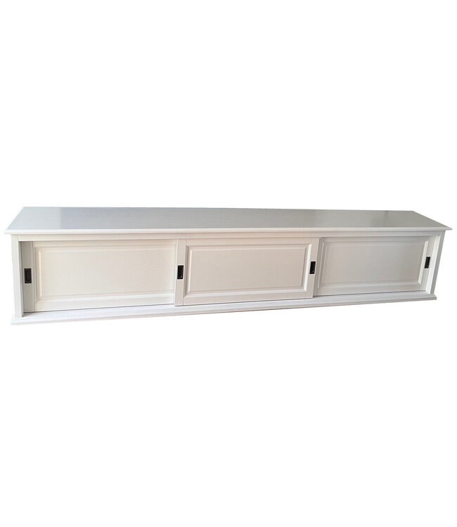 TV dressoir wit Putten 300cm