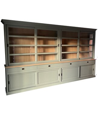 Kasten van de Koning Buffetkast Engels groen Putten 400 x 240cm eiken natuur interieur