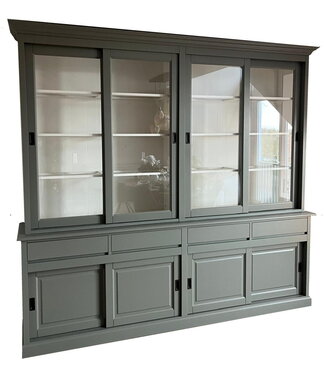 Kasten van de Koning Buffetkast Engels groen Obdam  260 x 240cm