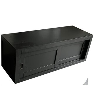 Kasten van de Koning TV dressoir antraciet design 140 x 50 x 50cm
