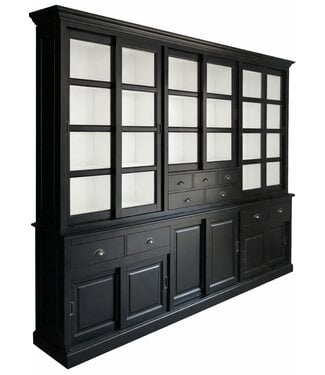 Kasten van de Koning Buffetkast zwart Haarlem 285 x 235cmcm soft close