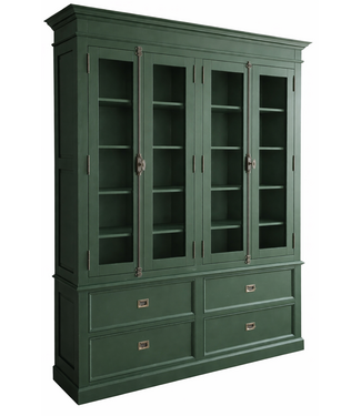 Kasten van de Koning Buffetkast olijfgroen Zeist 180 x 240cm