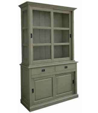 Kasten van de Koning Buffetkast olijfgrijs - olijfgrijs Putten 120 x 220cm