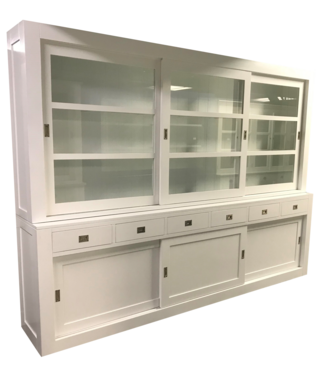 Kasten van de Koning Buffetkast wit – wit Hasselt 300cm