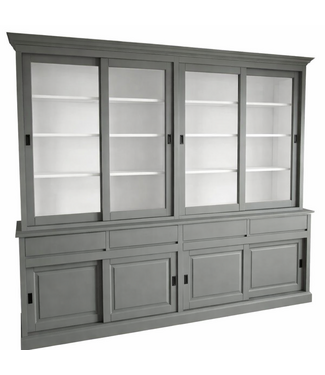 Kasten van de Koning Buffetkast Engels groen Obdam  260 x 240cm