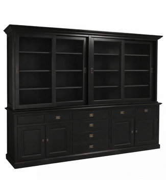 Buffetkast zwart - zwart  Aalsmeer 240cm