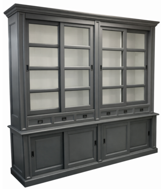 Kasten van de Koning Buffetkast grijs Utrecht 260 x 240cm soft close